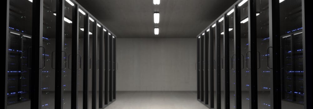 A room filled with computer servers