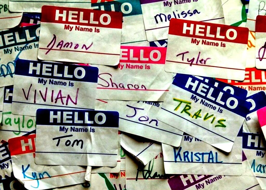 Hello My Name Is stickers