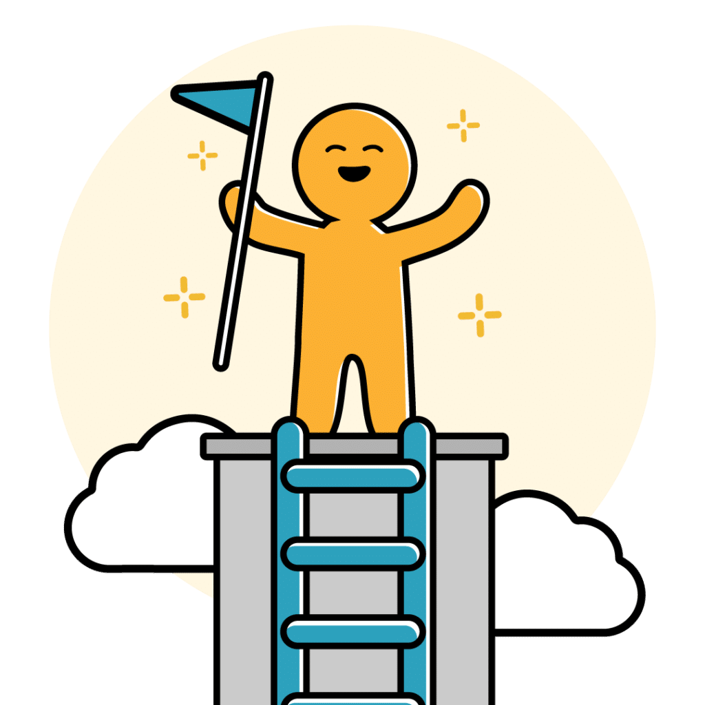 Climbing the Ladder for self-confidence